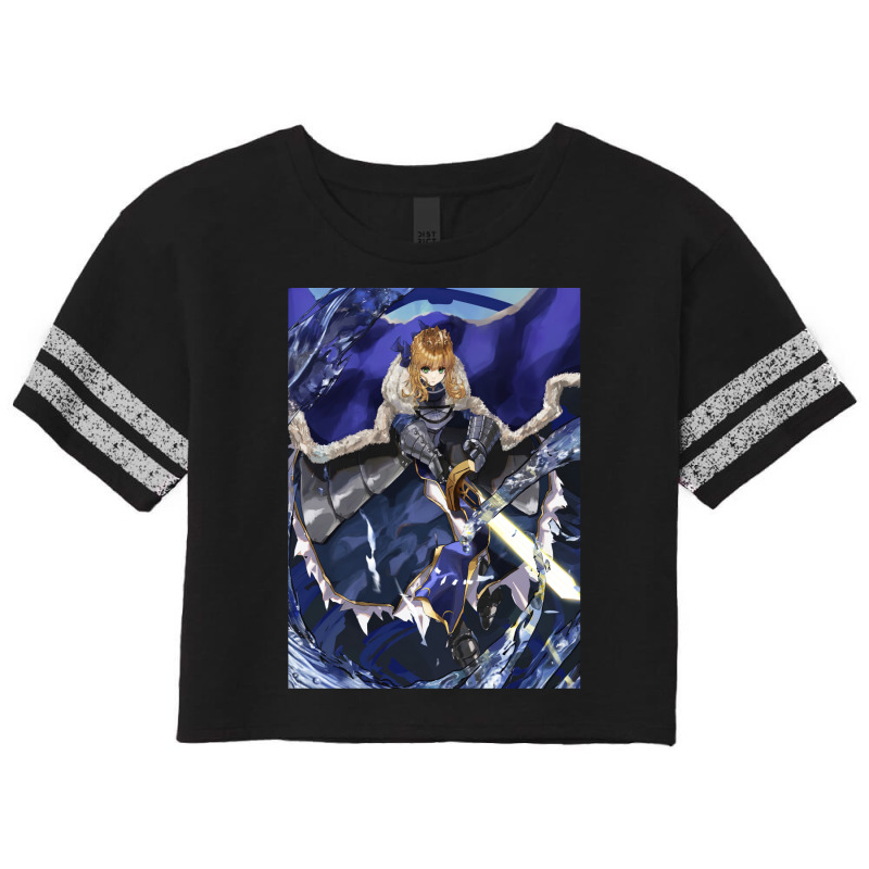 Fate Saber Incarnation Scorecard Crop Tee by chanasrhyss4 | Artistshot