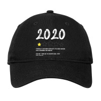 2020 One Star Review Terrible Customer Service Adjustable Cap | Artistshot