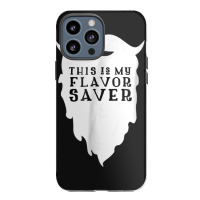 Funny Beard Shirt  This Is My Flavor Saver Bearded Man Iphone 13 Pro Max Case | Artistshot