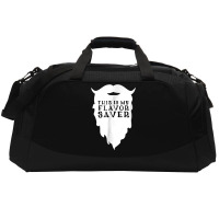 Funny Beard Shirt  This Is My Flavor Saver Bearded Man Active Duffel | Artistshot