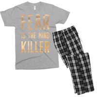 Dune   Fear Is The Mind Killer (light) Men's T-shirt Pajama Set | Artistshot