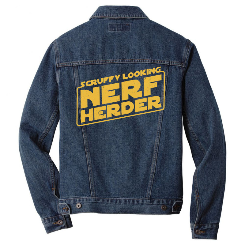 Scruffy Looking Nerf Herder Men Denim Jacket | Artistshot