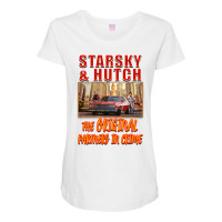 Starsky And Hutch Maternity Scoop Neck T-shirt | Artistshot