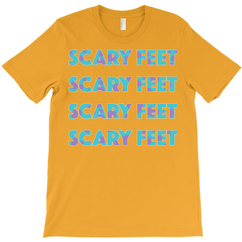 Sulley Scary Feet Monsters Inc Text T-shirt | Artistshot