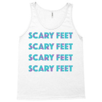 Sulley Scary Feet Monsters Inc Text Tank Top | Artistshot