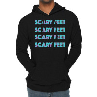 Sulley Scary Feet Monsters Inc Text Lightweight Hoodie | Artistshot