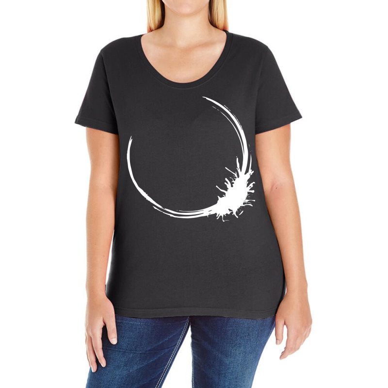 Heptapod B (translation Time [linear]) Inverted Ladies Curvy T-Shirt by karfecnao | Artistshot