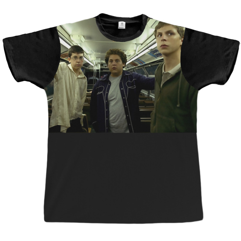 Superbad Train Scene Still Superbad Graphic T-shirt | Artistshot