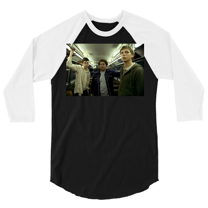 Superbad Train Scene Still Superbad 3/4 Sleeve Shirt | Artistshot