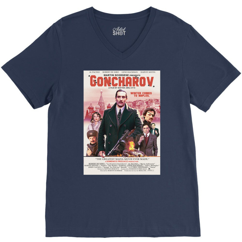 Goncharov Movie Poster V-Neck Tee by amwayfigeljy | Artistshot