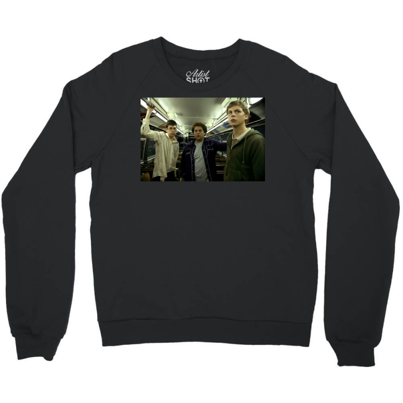 Superbad Train Scene Still Superbad Crewneck Sweatshirt | Artistshot