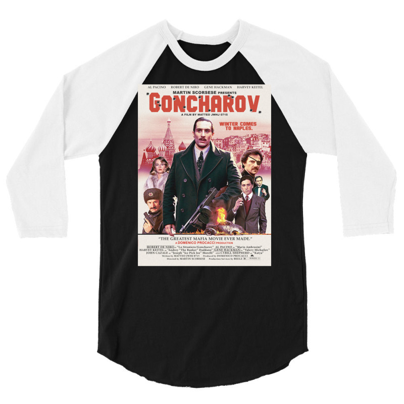 Goncharov Movie Poster 3/4 Sleeve Shirt by amwayfigeljy | Artistshot