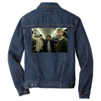 Superbad Train Scene Still Superbad Men Denim Jacket | Artistshot