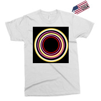 Colourful Circles On Black Colour Background Exclusive T-shirt | Artistshot