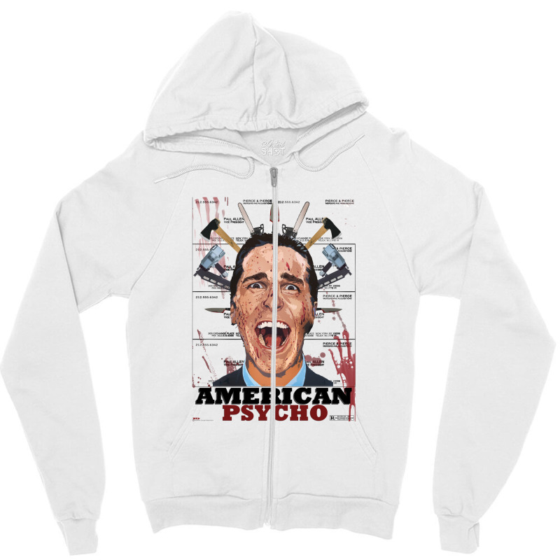 Christian Bale Zipper Hoodie by zamonas840404 | Artistshot