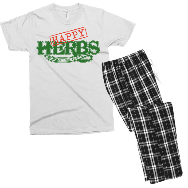 Happy Herbs 1 Men's T-shirt Pajama Set by amwayfigeljy | Artistshot