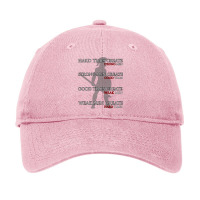 Hard Times Create Strong Men Adjustable Cap | Artistshot