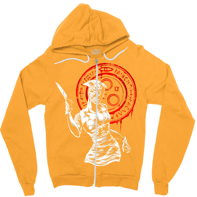 Hell O Nurse ! Zipper Hoodie by amwayfigeljy | Artistshot