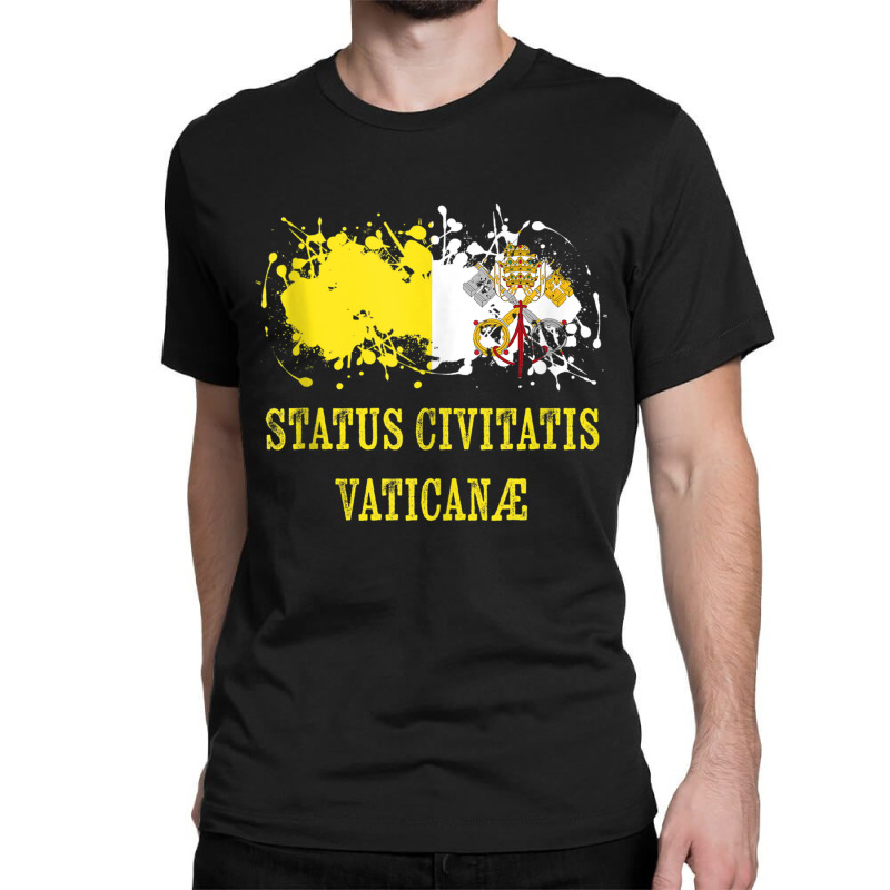 Vatican Ciian For Status Civitatis Vaticanæ And Vatican City Tank Top Classic T-shirt by matheeishilo | Artistshot