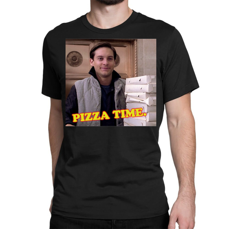 Pizza Time! Classic T-shirt by aspiusbekalu | Artistshot