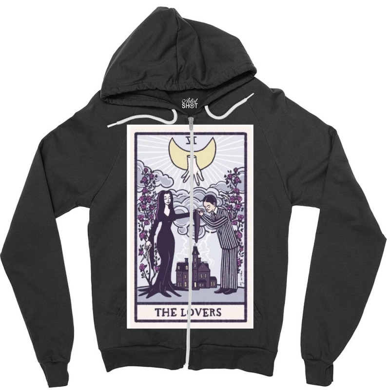 The Lovers Zipper Hoodie | Artistshot