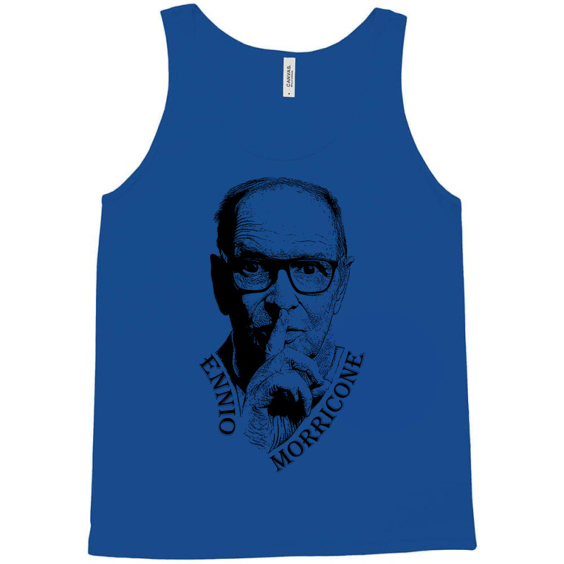 Ennio Morricone   Movie Music Composer Tank Top | Artistshot