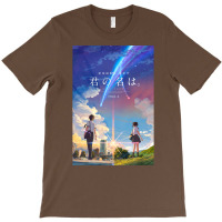 Kimi No Na Wa  Your Name Anime Movie Poster Best Res T-shirt | Artistshot