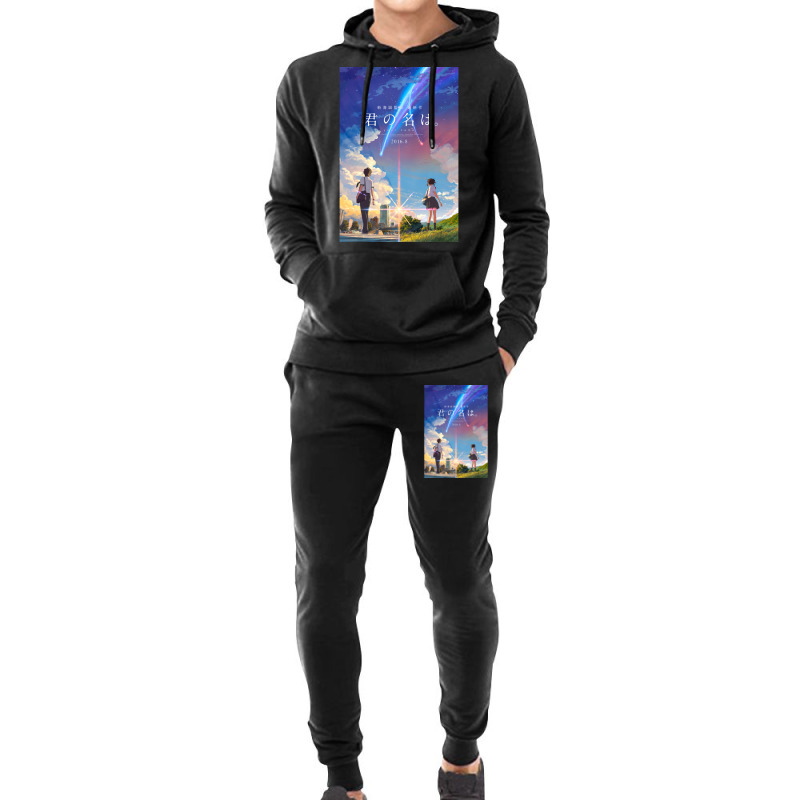 Kimi No Na Wa  Your Name Anime Movie Poster Best Res Hoodie & Jogger set by amwayfigeljy | Artistshot