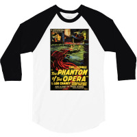 The Phantom Of The Opera 3/4 Sleeve Shirt | Artistshot