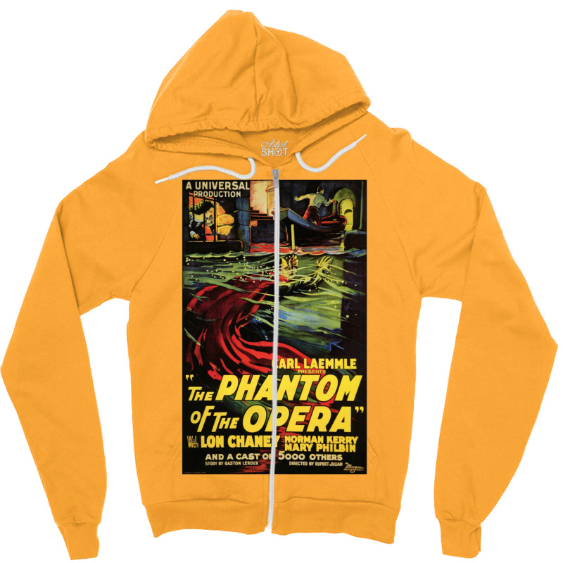 The Phantom Of The Opera Zipper Hoodie | Artistshot