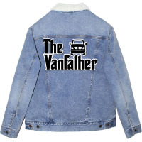 The Vanfather Unisex Sherpa-lined Denim Jacket | Artistshot