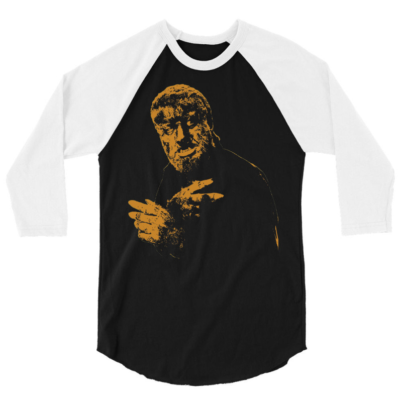 The Wolf Man 3/4 Sleeve Shirt | Artistshot