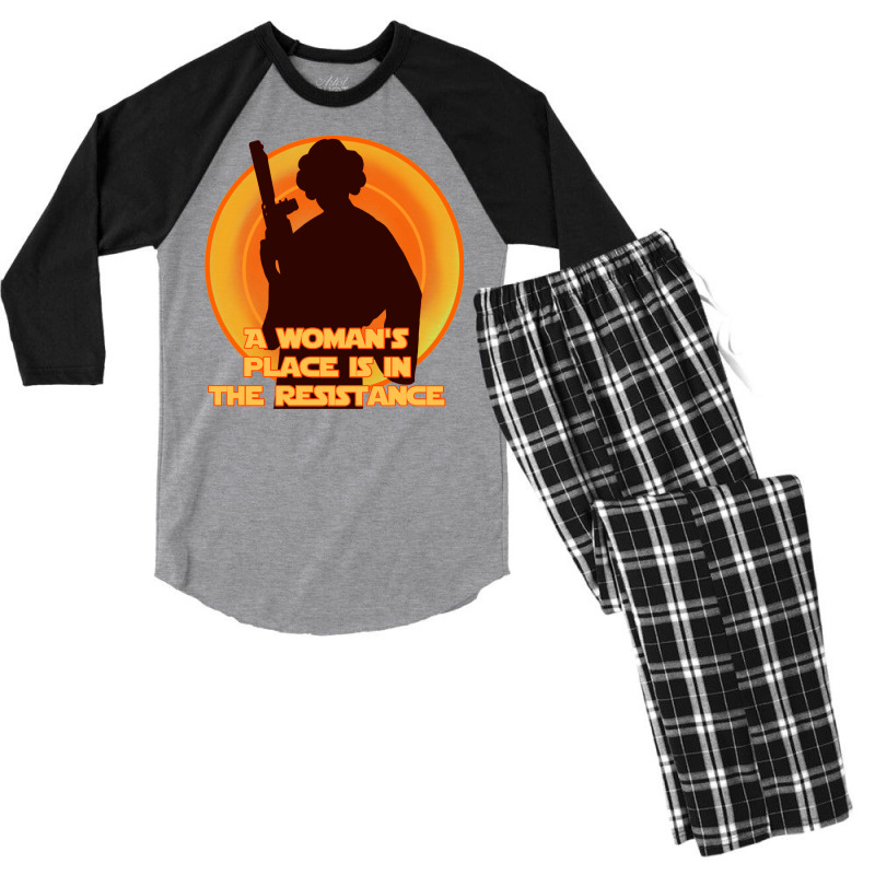 The Resistance Men's 3/4 Sleeve Pajama Set | Artistshot