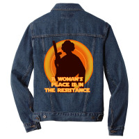 The Resistance Men Denim Jacket | Artistshot