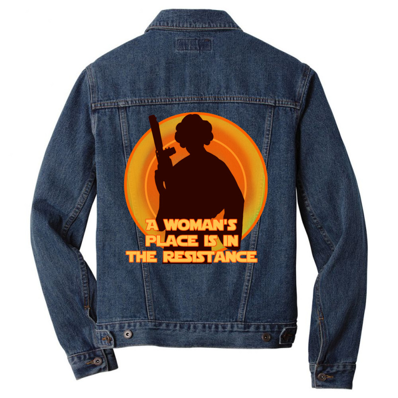 The Resistance Men Denim Jacket | Artistshot