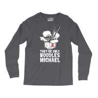 They're Only Noodles Michael Long Sleeve Shirts | Artistshot