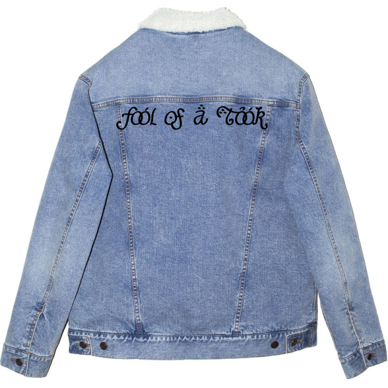 Fool Of A Took Unisex Sherpa-lined Denim Jacket | Artistshot