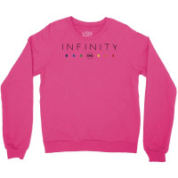 Infinity   Black Clean Crewneck Sweatshirt | Artistshot