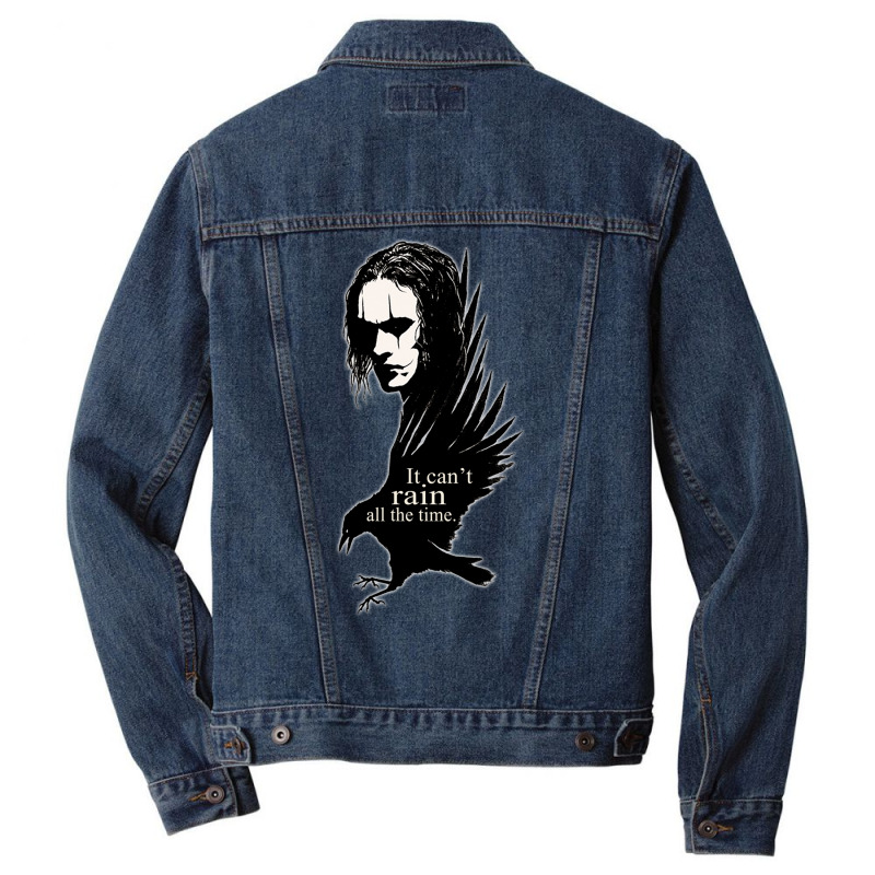 It Can't Rain All The Time Men Denim Jacket | Artistshot