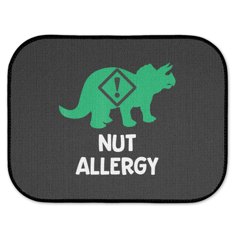 Food Allergy Allergic Nuts Warning Kids Toddler Rear Car Mat | Artistshot