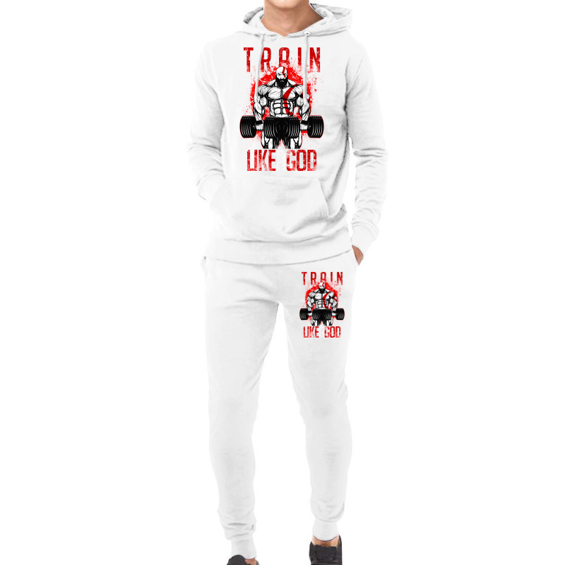 Train Like A God Hoodie & Jogger Set | Artistshot