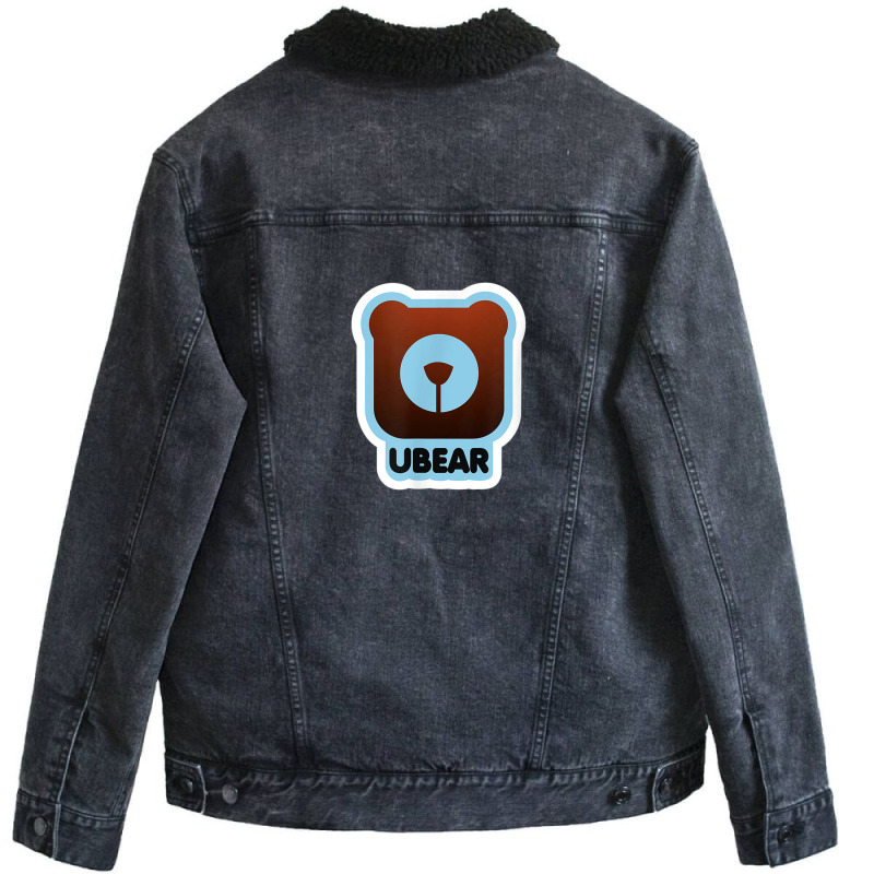 Funny Ubear T Shirt  Bear Manly Men Gay Pride Unisex Sherpa-lined Denim Jacket | Artistshot