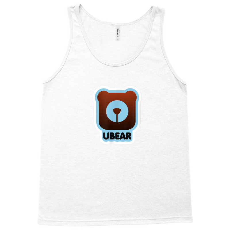 Funny Ubear T Shirt  Bear Manly Men Gay Pride Tank Top | Artistshot