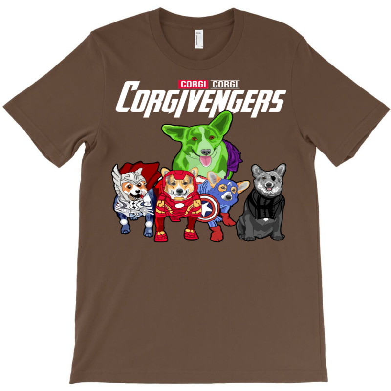 The Corgivengers T-shirt | Artistshot