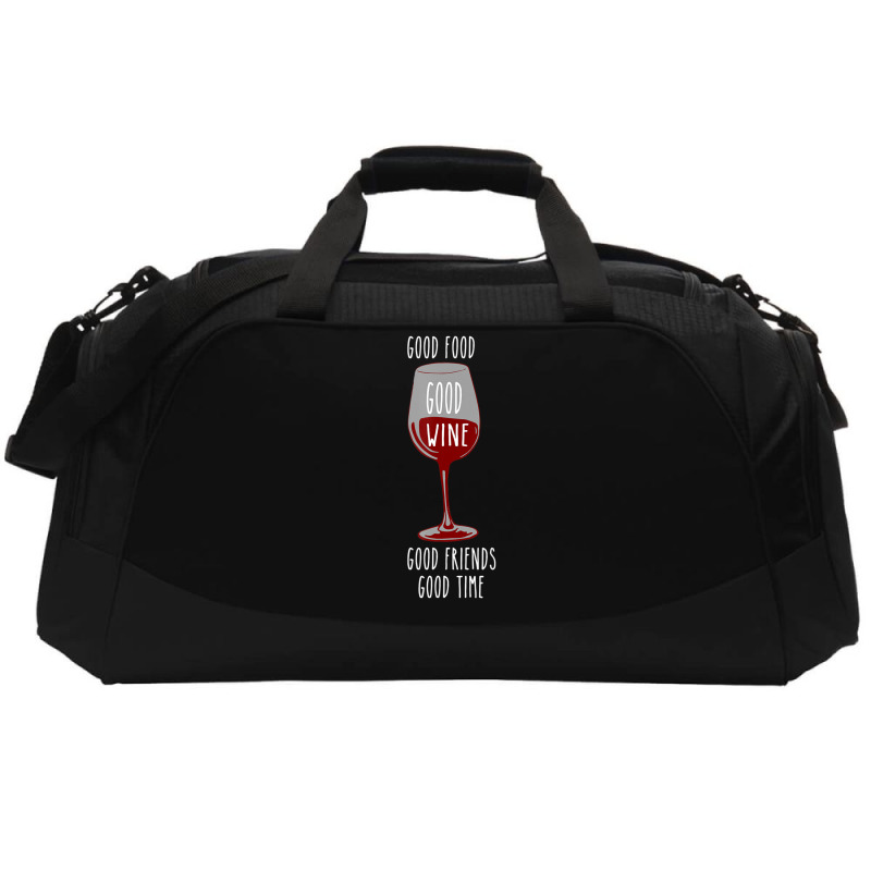 Food And Wine Festival For Wine Drinkers Active Duffel | Artistshot