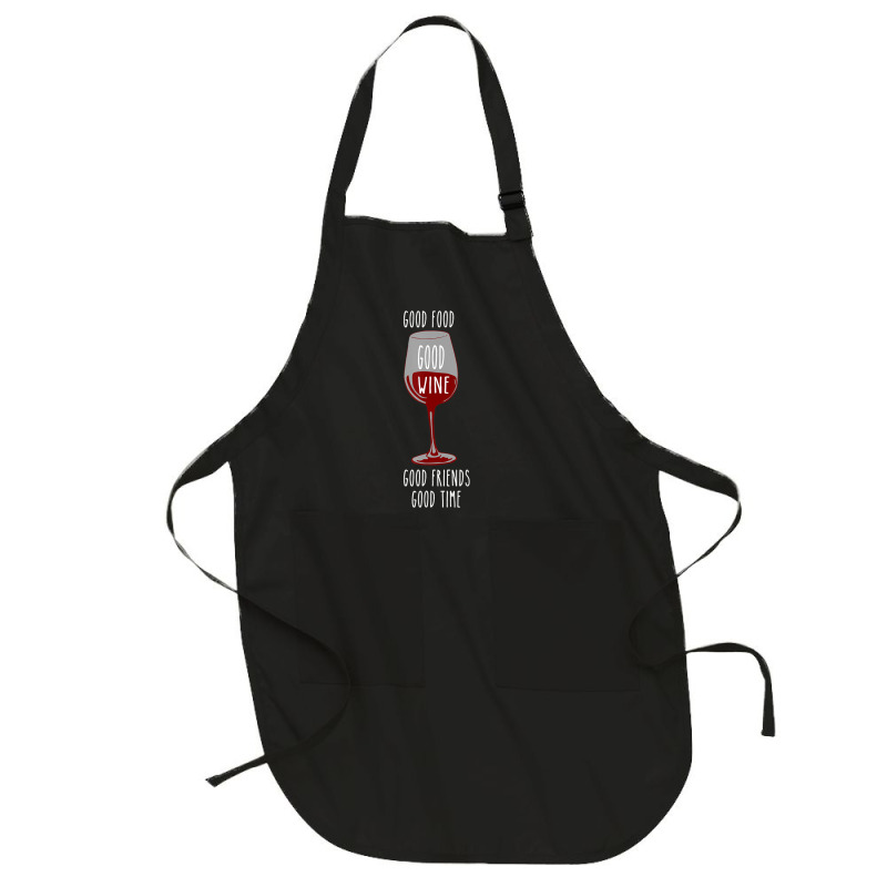 Food And Wine Festival For Wine Drinkers Full-length Apron | Artistshot