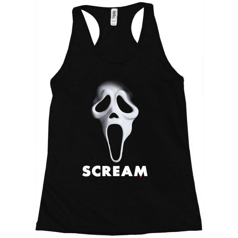 Scream 1 Racerback Tank by apolitery | Artistshot