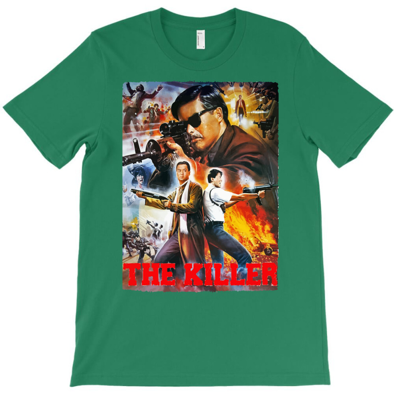 The Killer   Chow Yun Fat   John Woo   Danny Lee   Hong Kong Action Po T-shirt | Artistshot