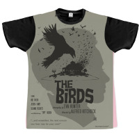 The Birds  Alternative Poster Graphic T-shirt | Artistshot