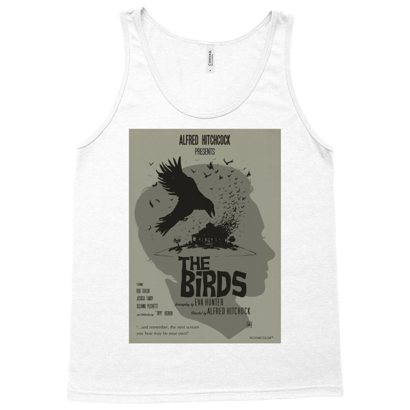 The Birds  Alternative Poster Tank Top | Artistshot